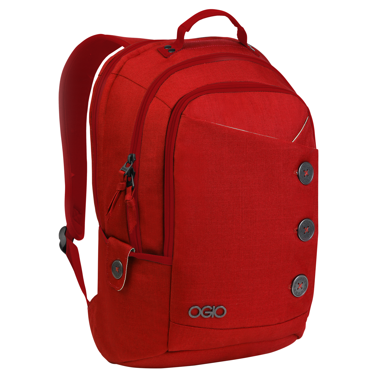 กระเป๋าเป้สีแดง